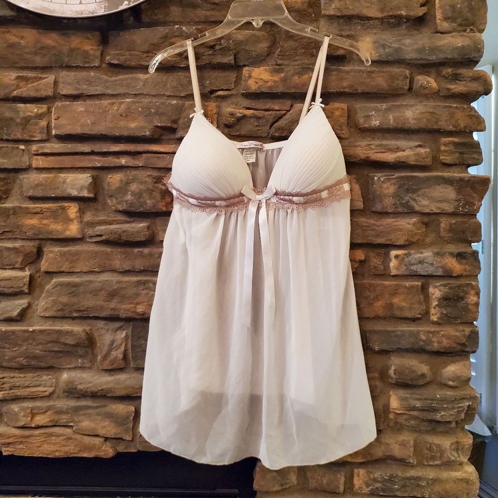White nighty lingerie sz L